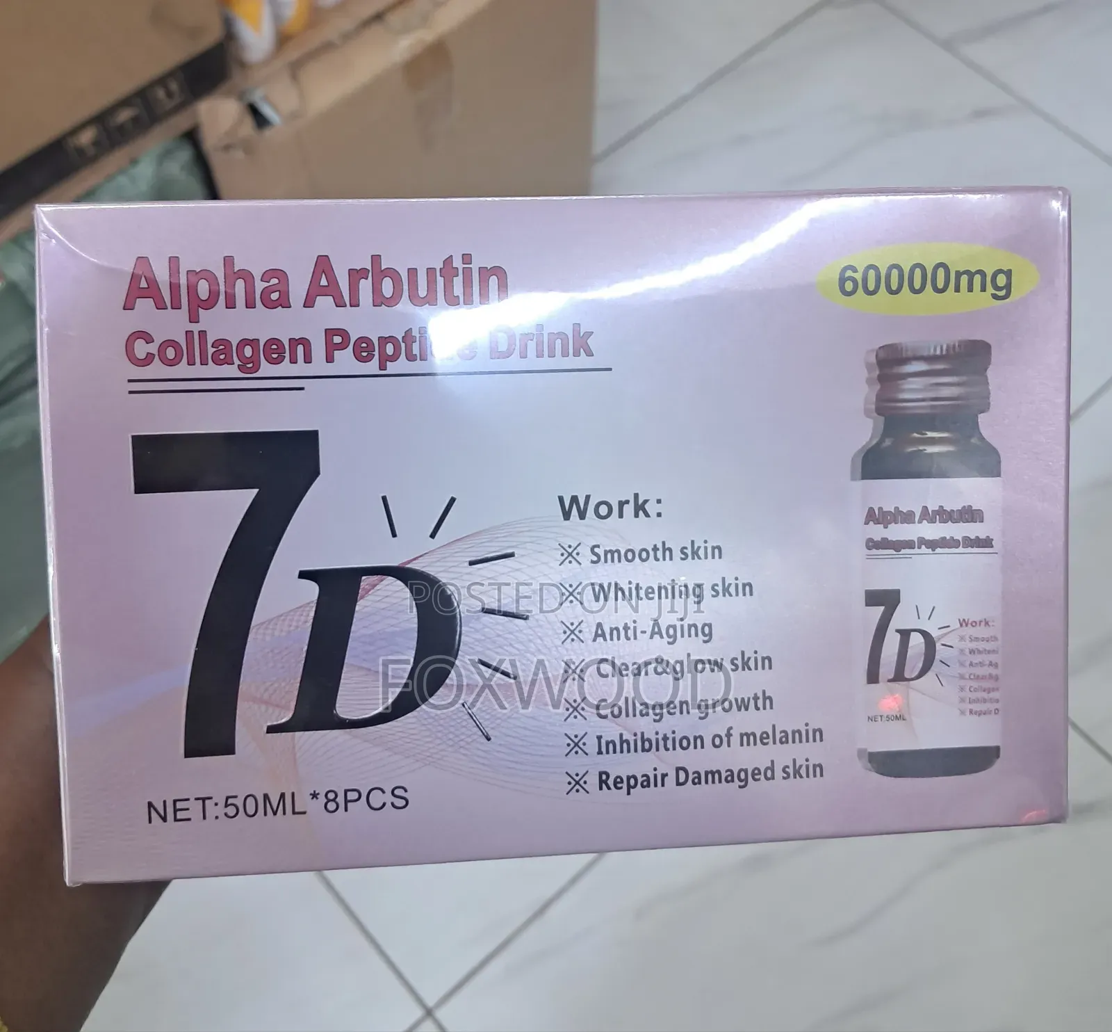 Alpha Arbutin Collagen Peptide Drink 7d.