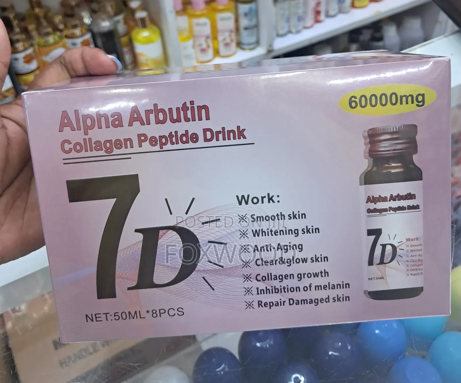 Alpha Arbutin Collagen Peptide Drink 7d.