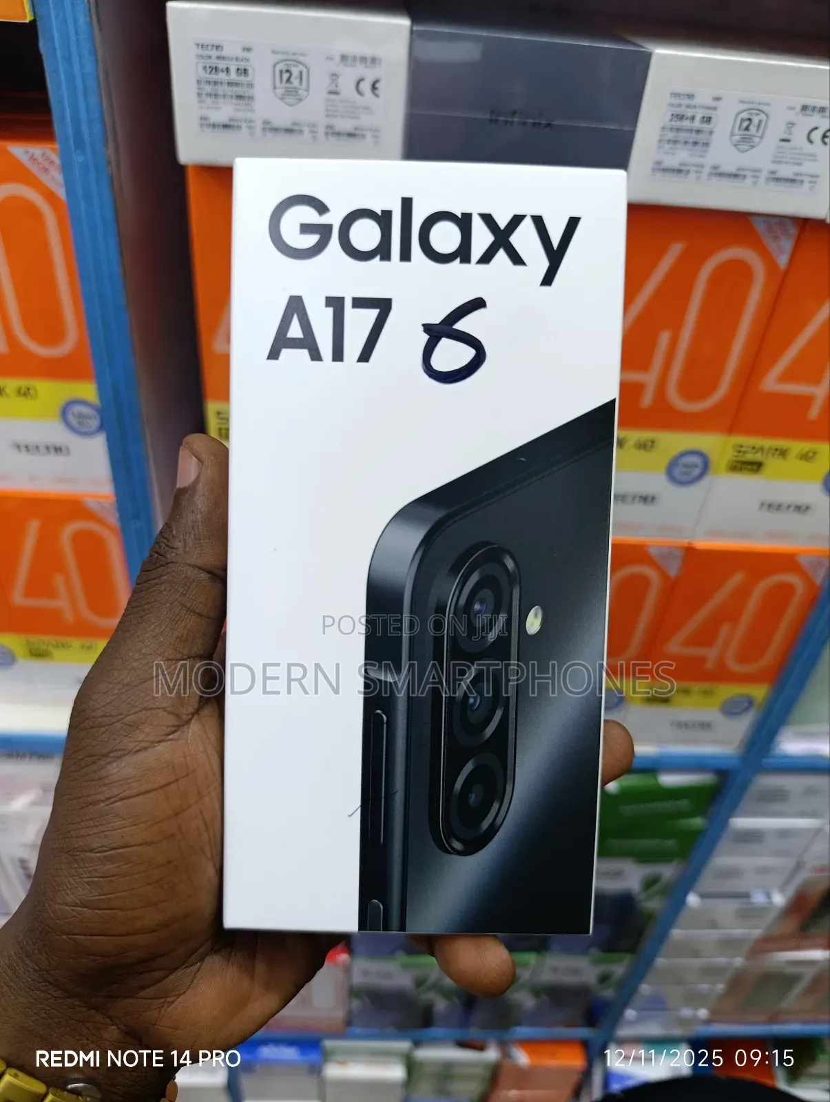 New Samsung Galaxy A17 128 GB Black