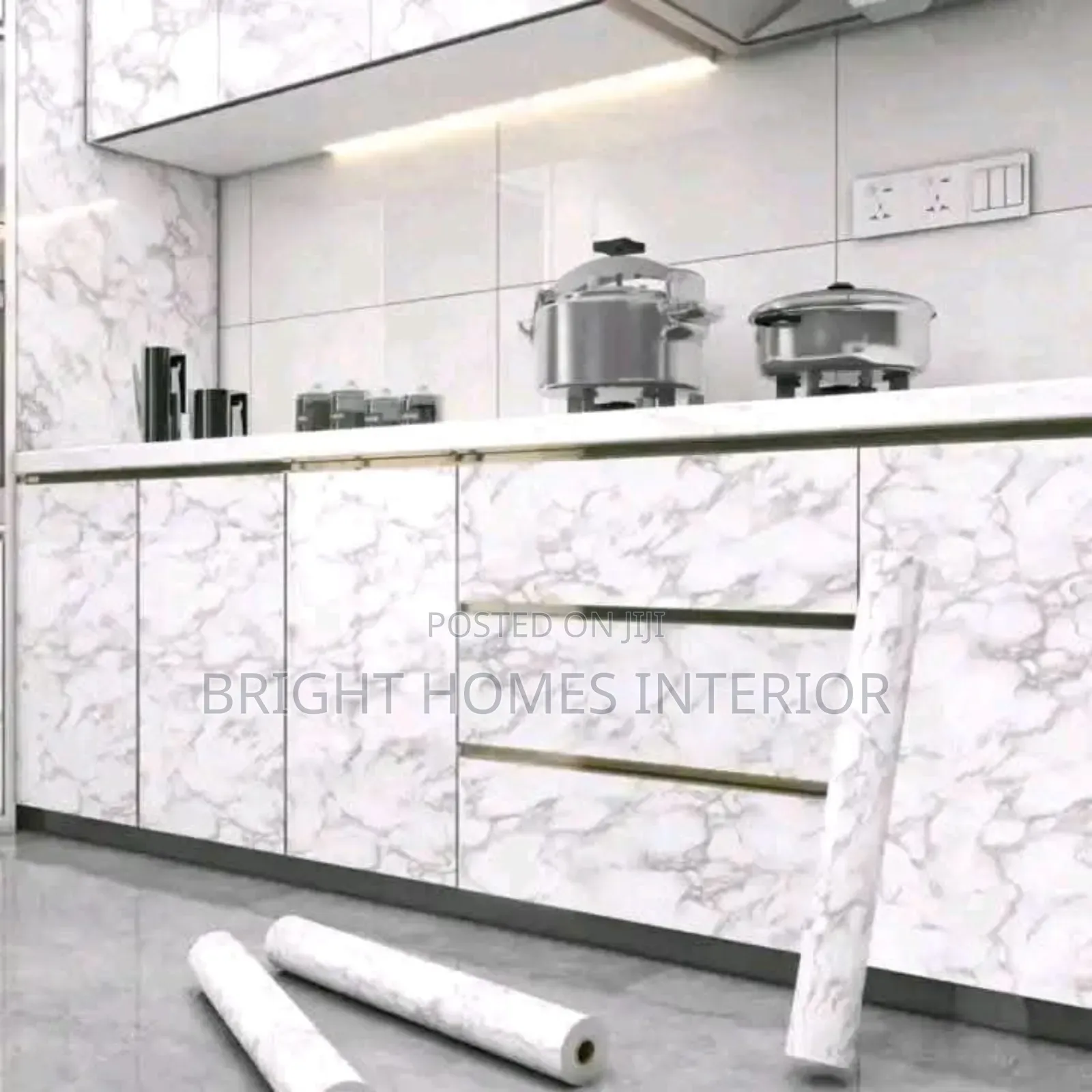 Kitchen Cabinets Peel and Stick Contact Paper