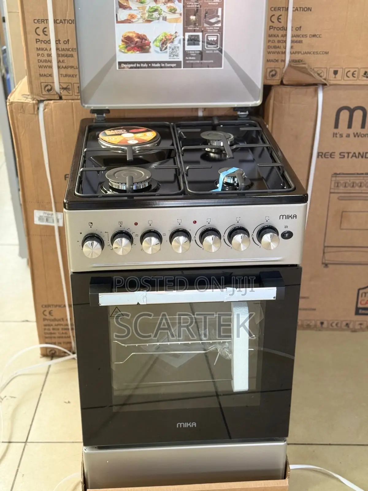 Mika Standing Cooker 50cm X 60cm Mst5060p31esl
