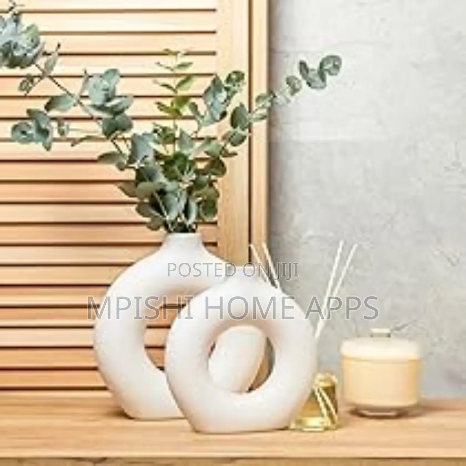 2 in 1 Ceramic Flower Vases