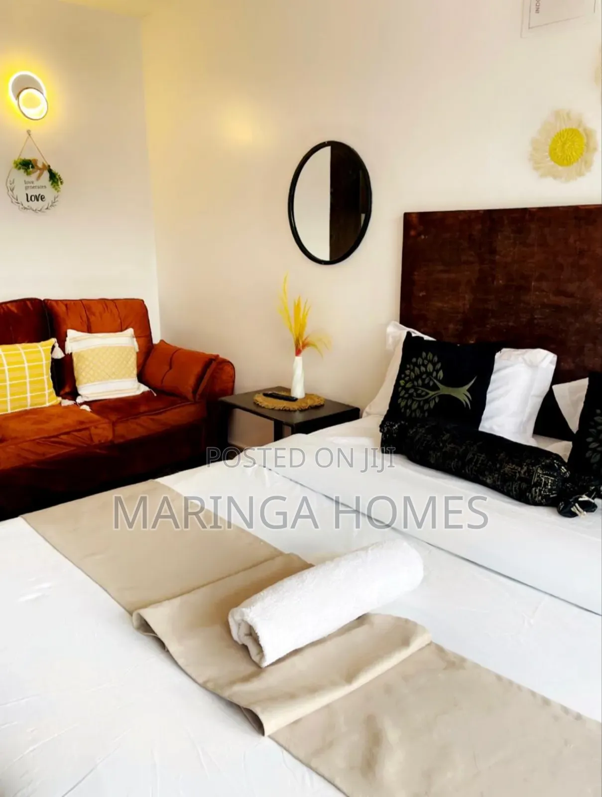 Studio Airbnb in Ruaka Near Two Rivers Mall – Free Wi-Fi