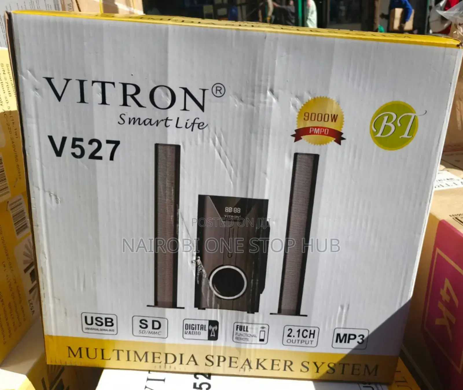 Vitron V527 2.1 Channel Subwoofer With Remote Control