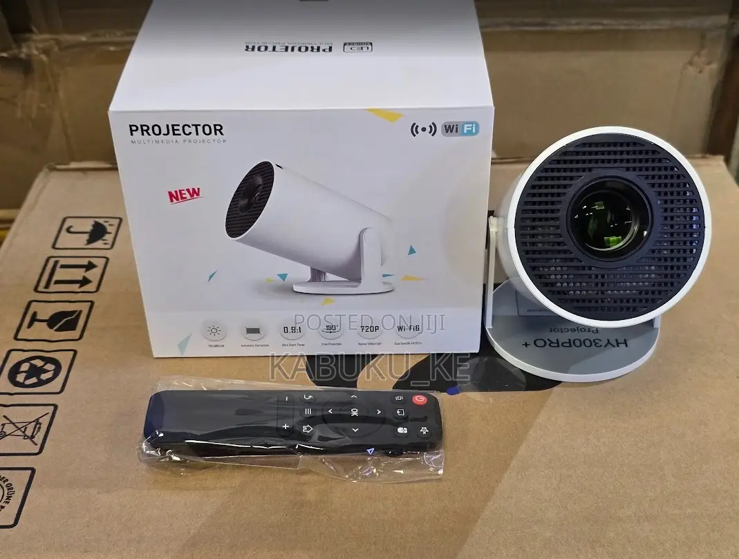 Upgraded Hy300 Pro+ Mini Portable Projector
