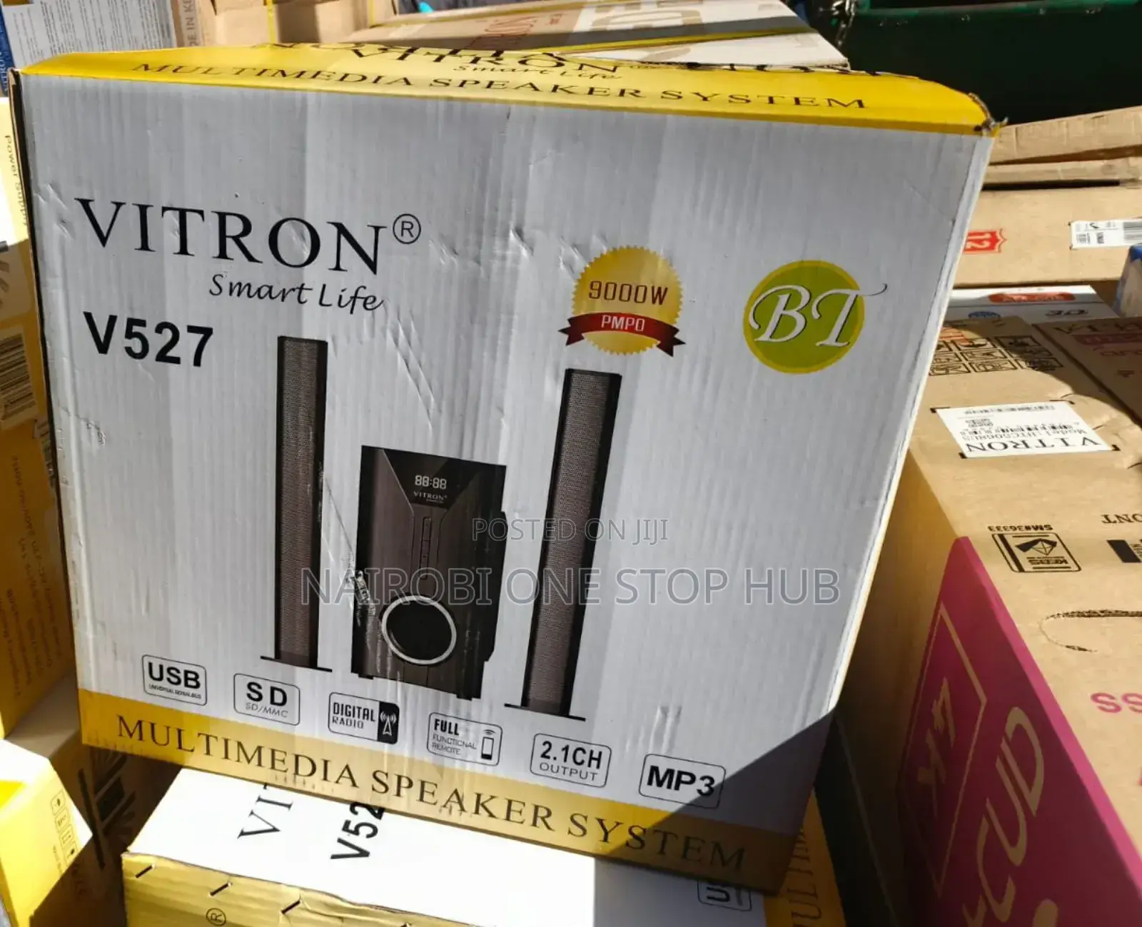 Vitron V527 Multimedia Subwoofer – Perfect for Tv Music