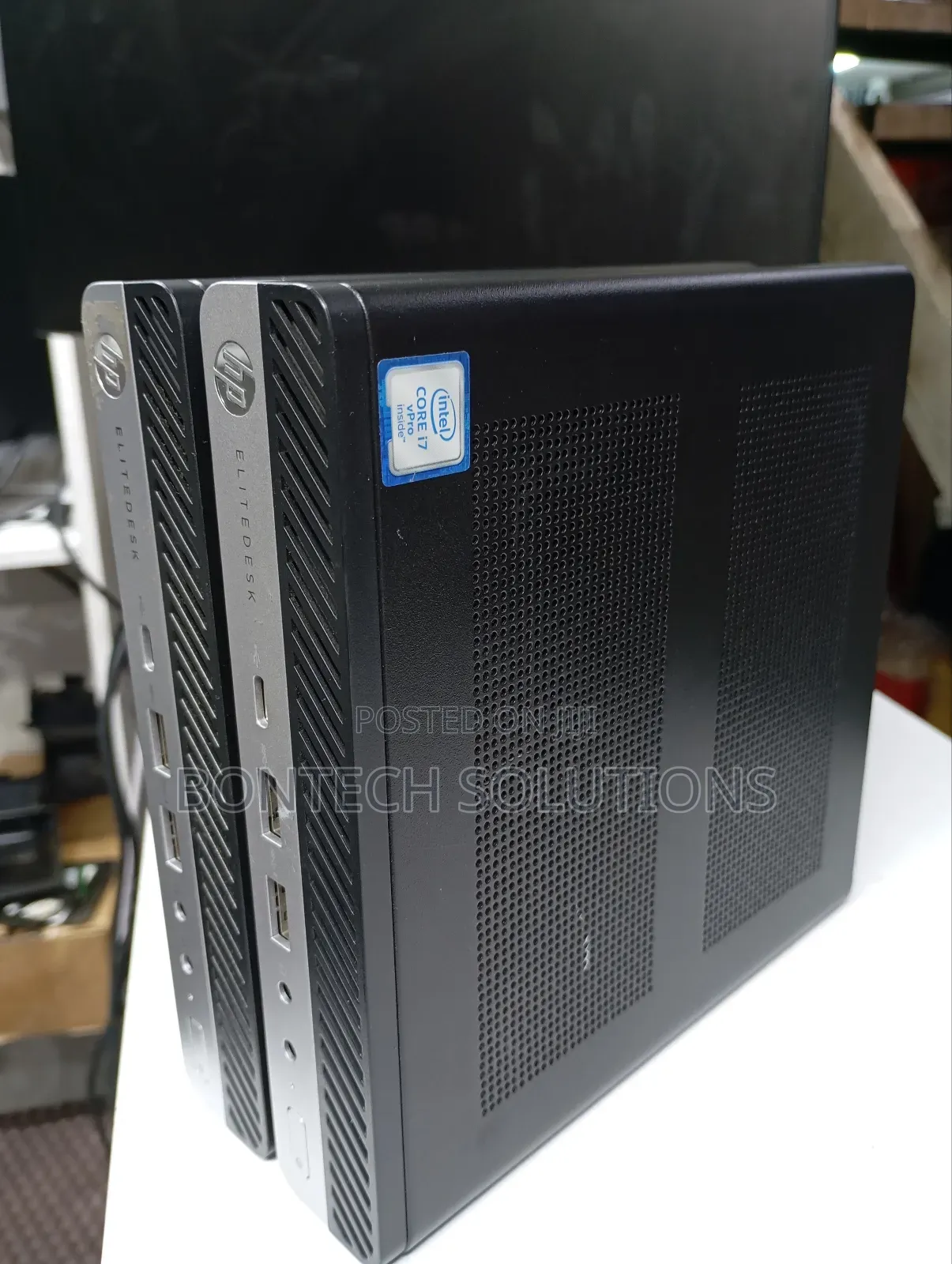 Desktop Computer HP EliteDesk 800 G3 8GB Intel Core I7 SSD 256GB