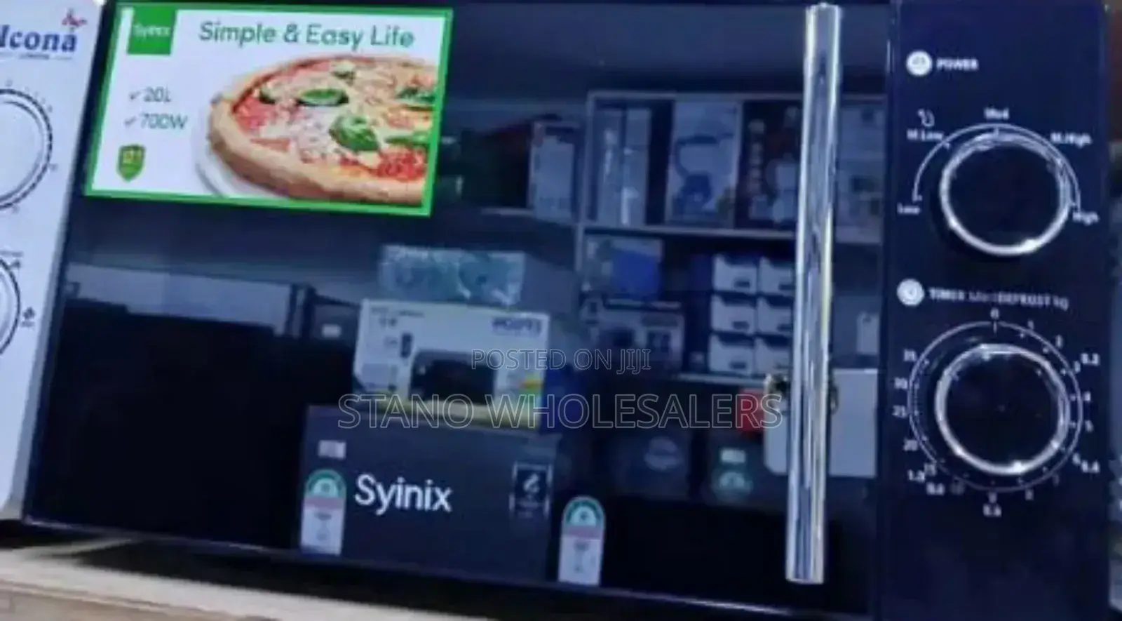 Brand New Syinix Manual Microwave