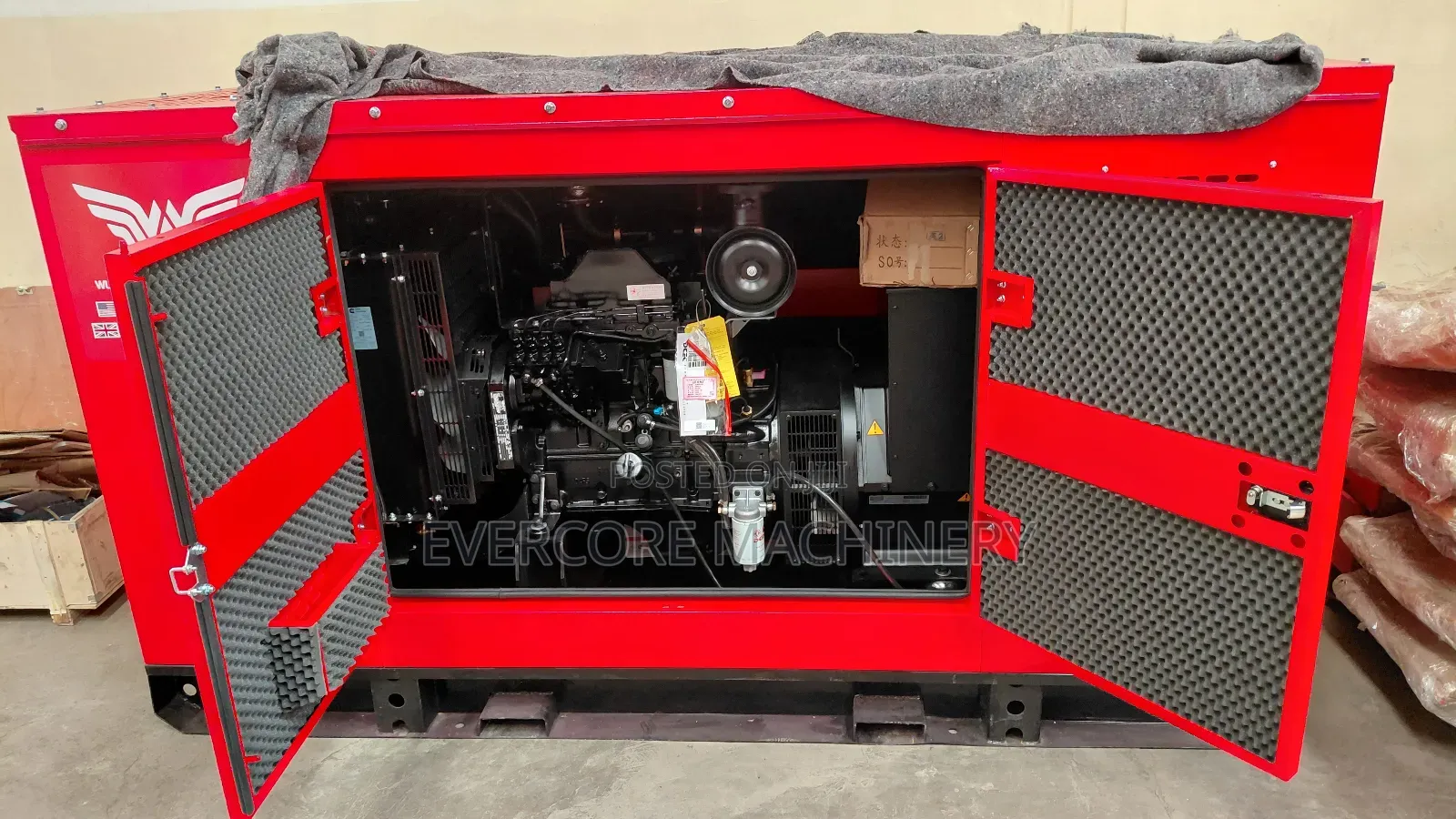 Cumlmins Diesel Silent Generator 100/110kva With Ats.