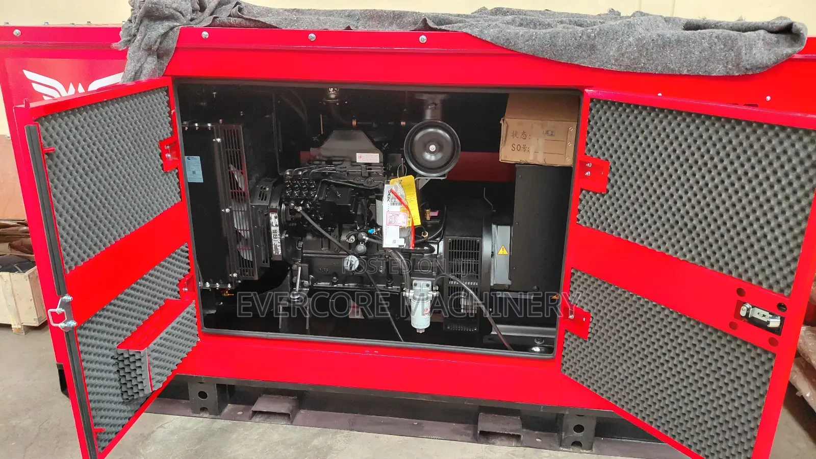 Cumlmins Diesel Silent Generator 100/110kva With Ats.