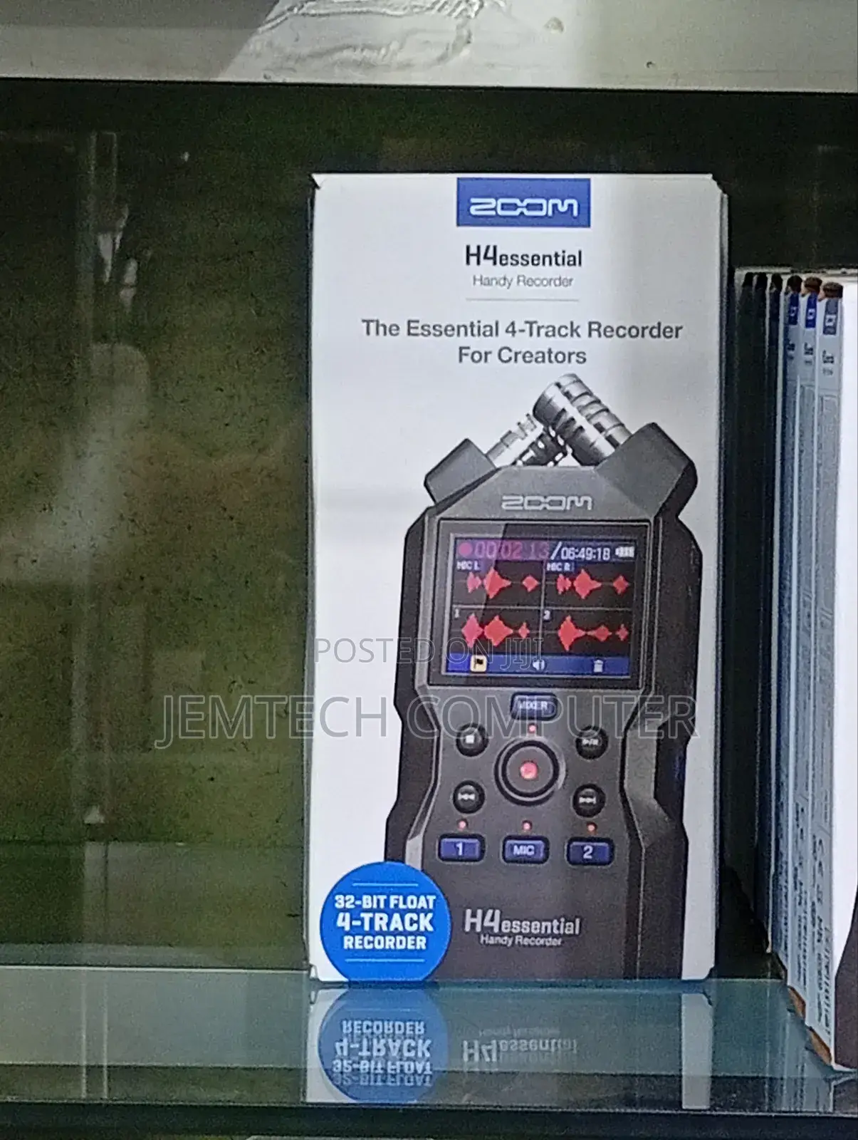 Zoom H4essential 4-Track 32-Bit Float Portable Audio Recorder