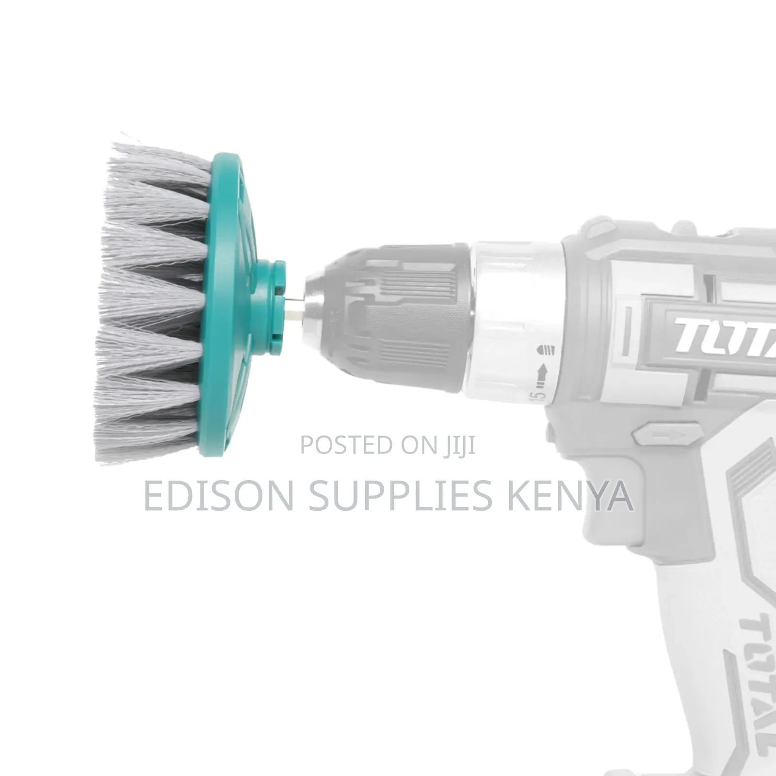 Total Drill Brush Set 2pcs Soft Bristles Cleaning Brushes Detailing
