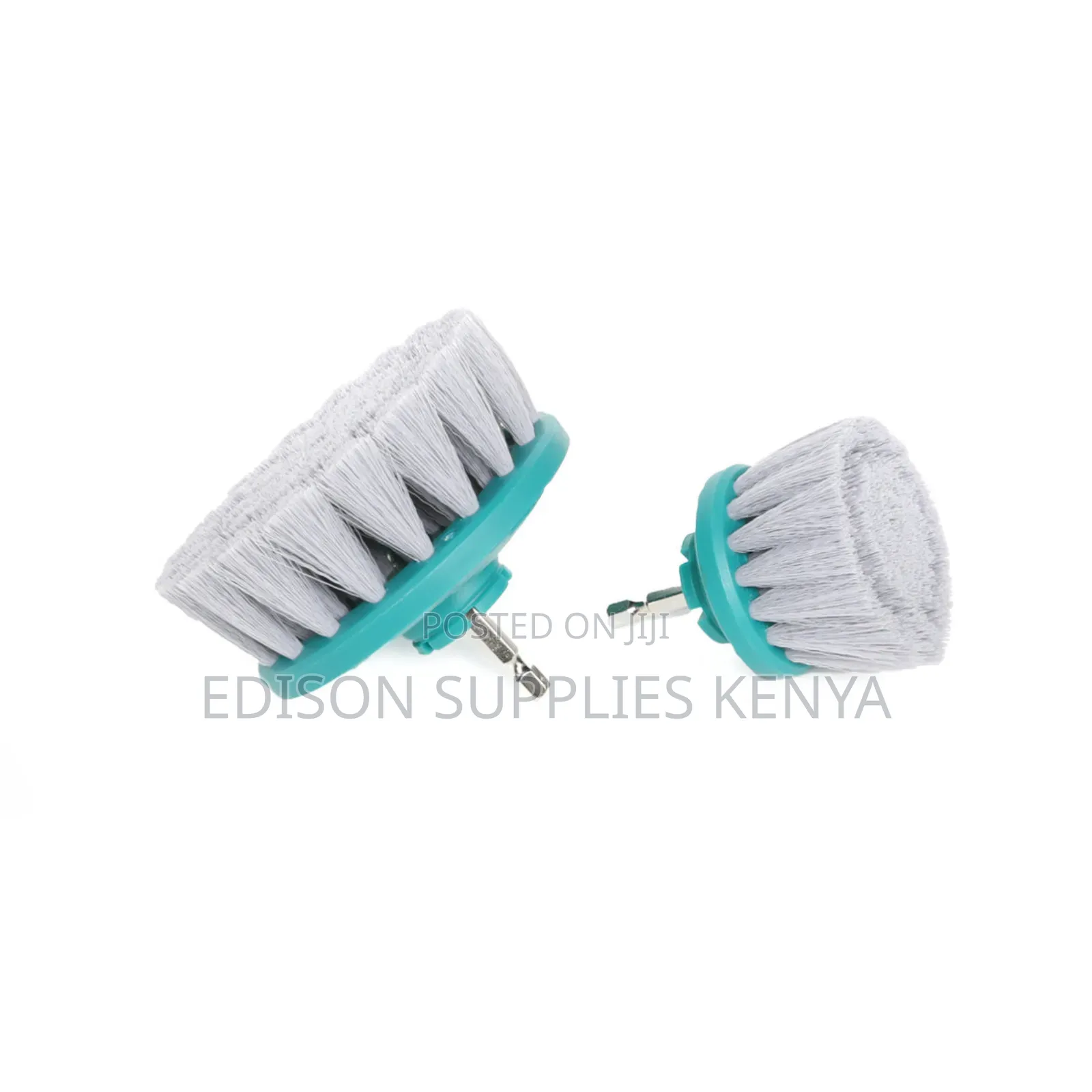 Total Drill Brush Set 2pcs Soft Bristles Cleaning Brushes Detailing