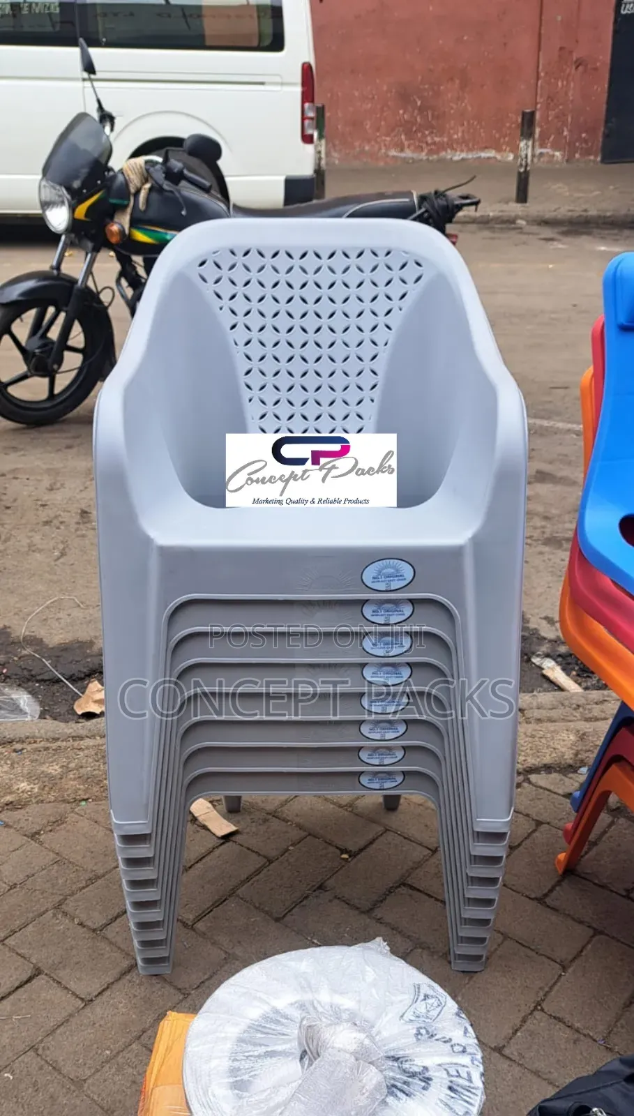 Assorted Easy Plastic Chair