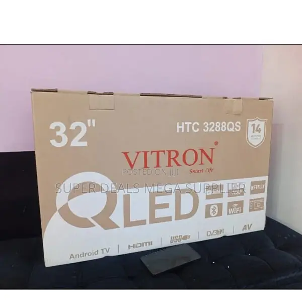 Vitron 32 Inch Qled Smart Android Led Tv With Youtube Netflix