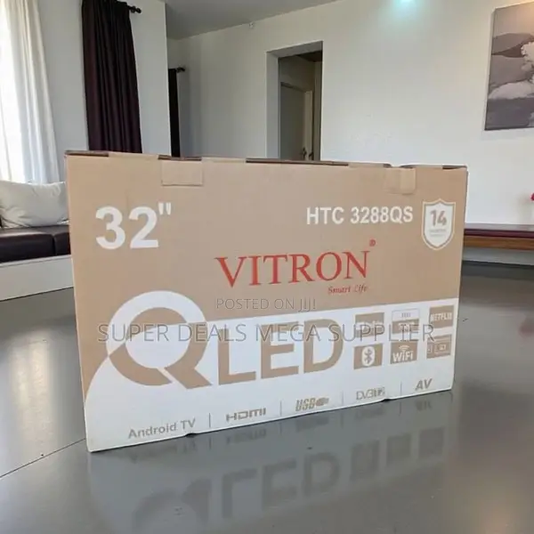 Vitron 32 Inch Android Qled Smart Tv Full Hd With Wifi Support