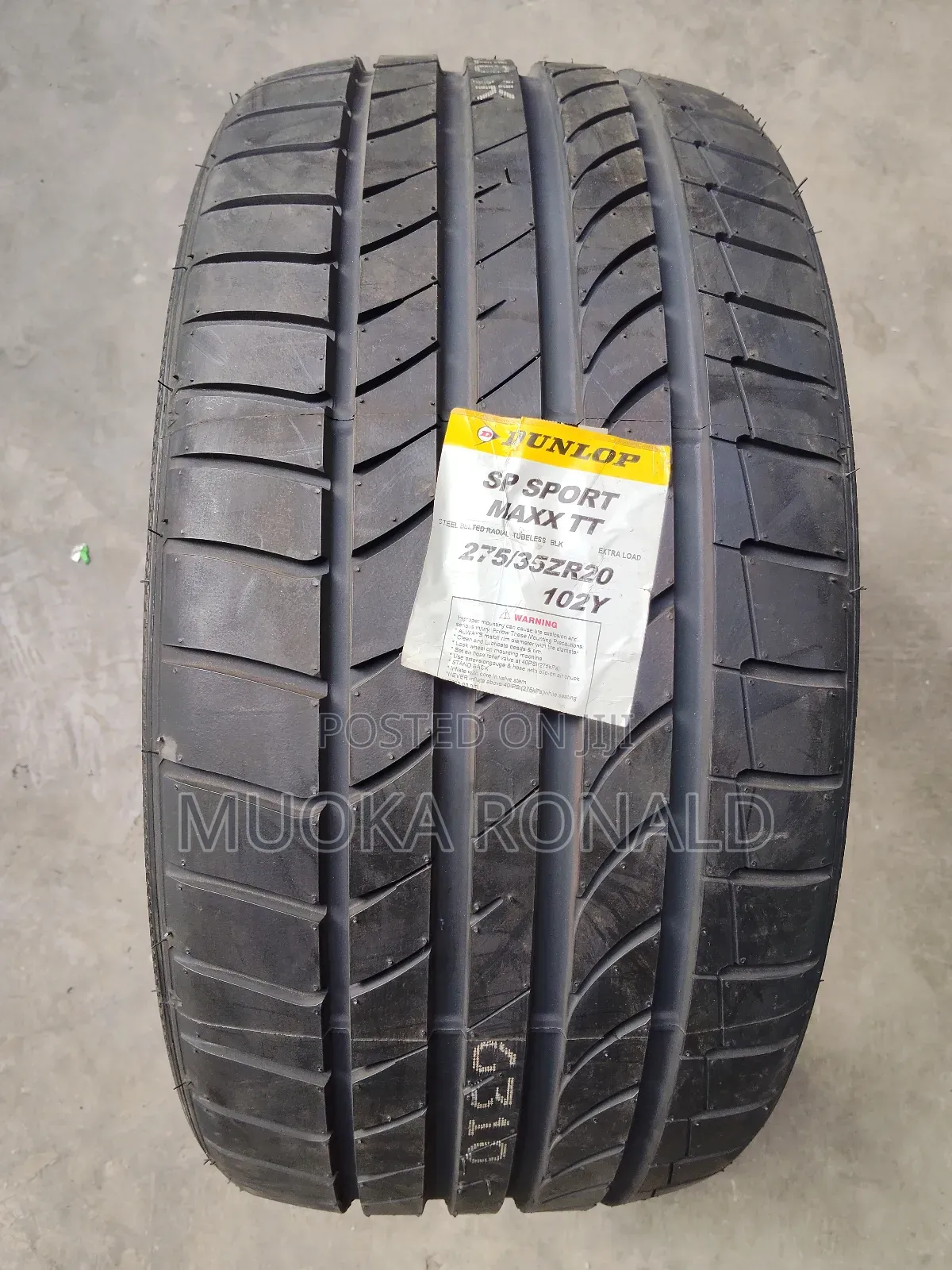 275/35r20 Dunlop Tyre Made In Japan