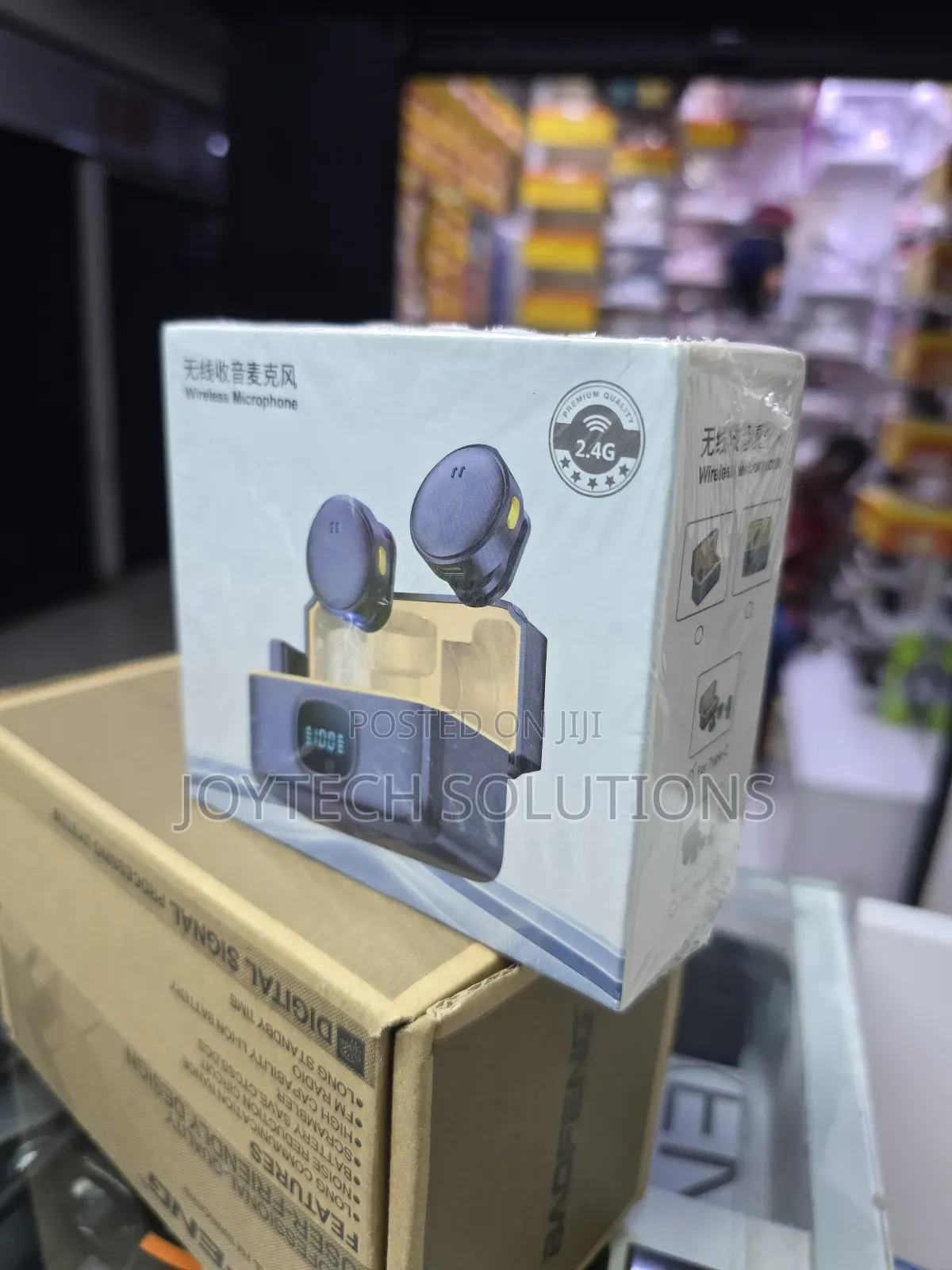 Original Wireless Lapel Lavalier Button Microphone. [ Noise Reduction]