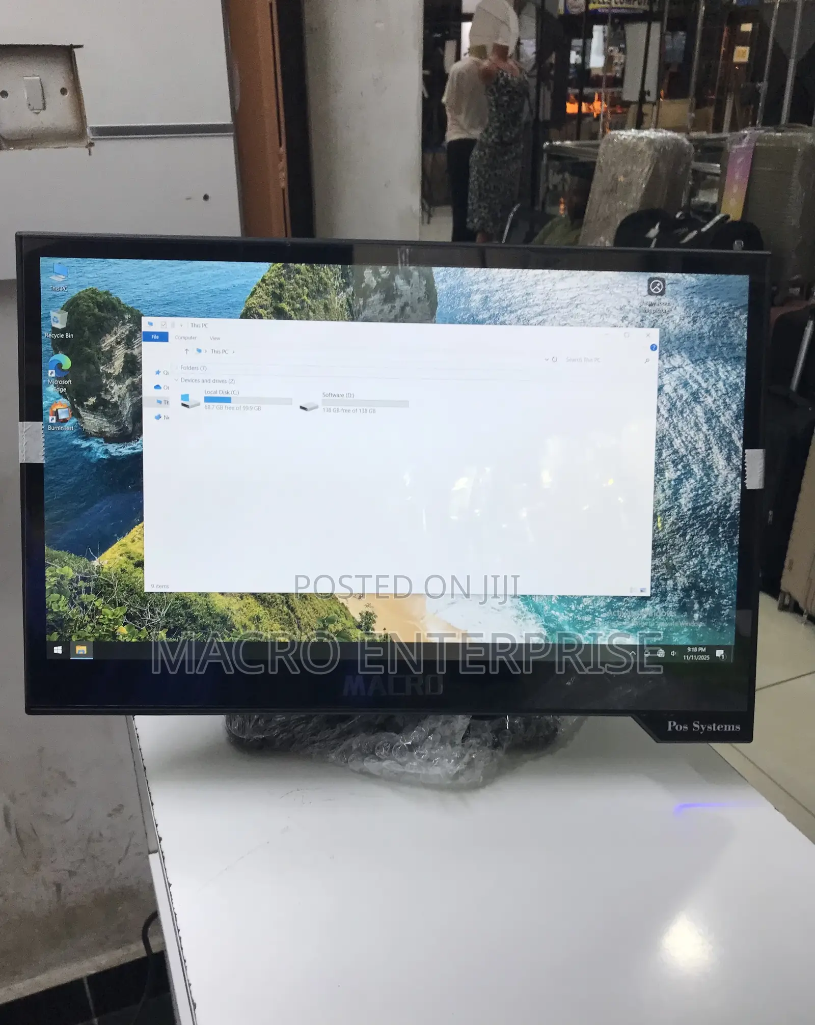 Core I5 All-in-One Pos - 4gb Ram 128gb SSD
