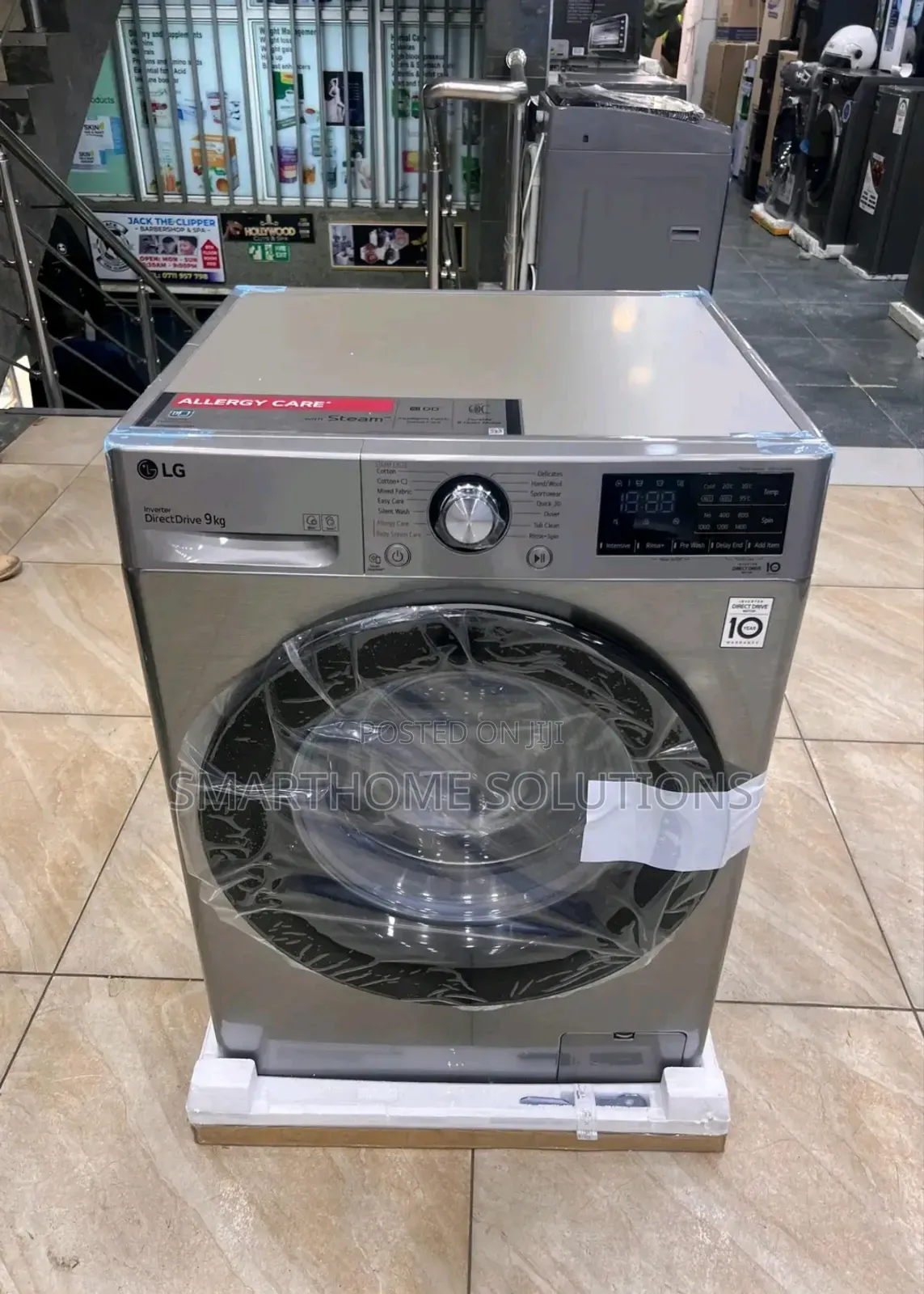 Brand New Lg 9kg Washing Machine Wash And Spin