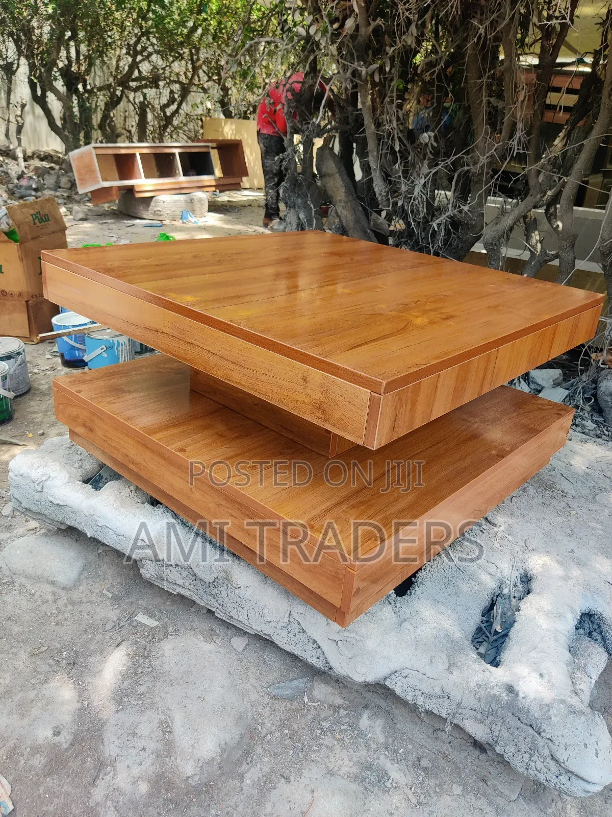 Minimalist Natural Coffee Table