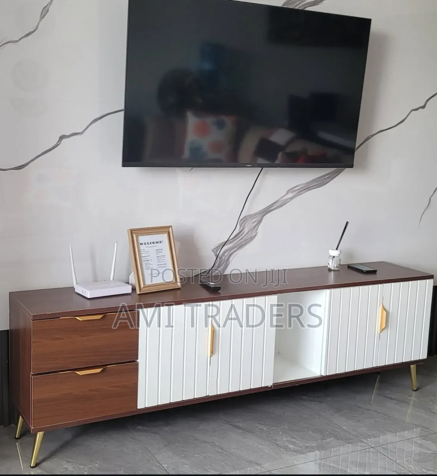 Capri Natural Tv Stand (6ft)