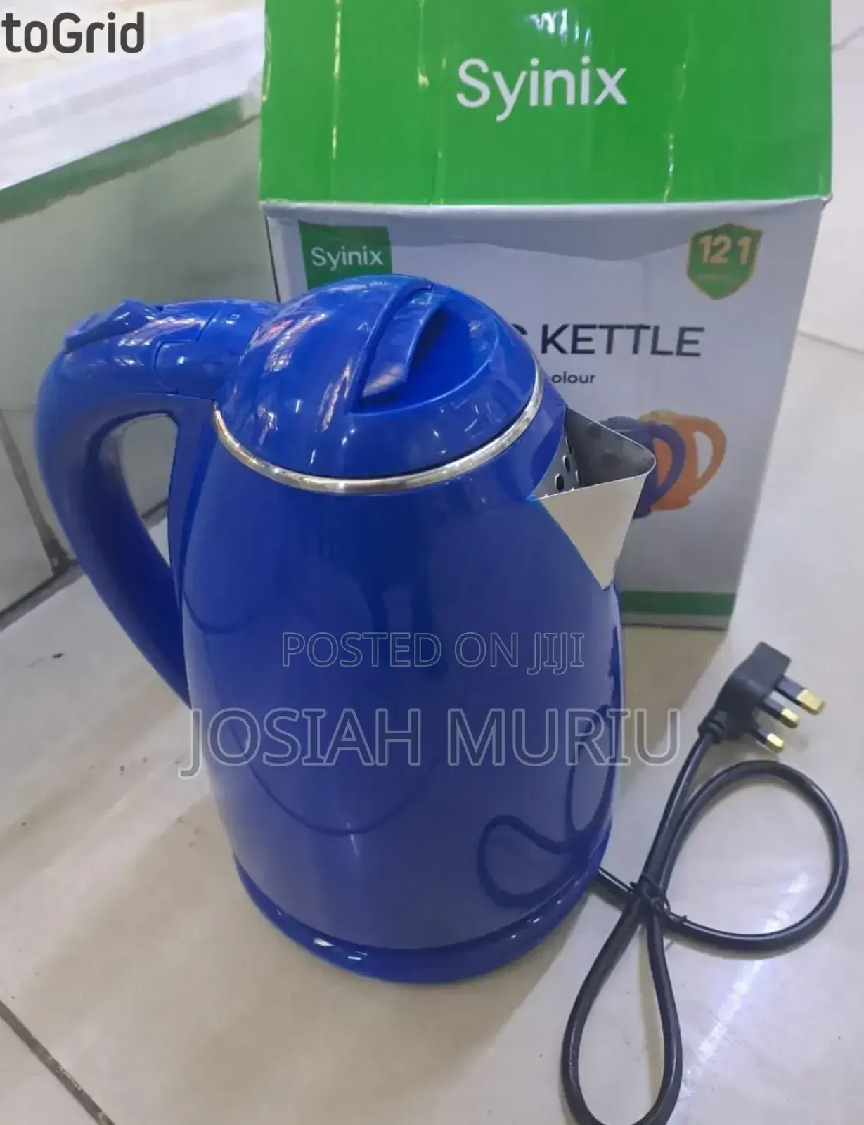Syinix Electric Kettle - 2.2ltrs, 2000watts