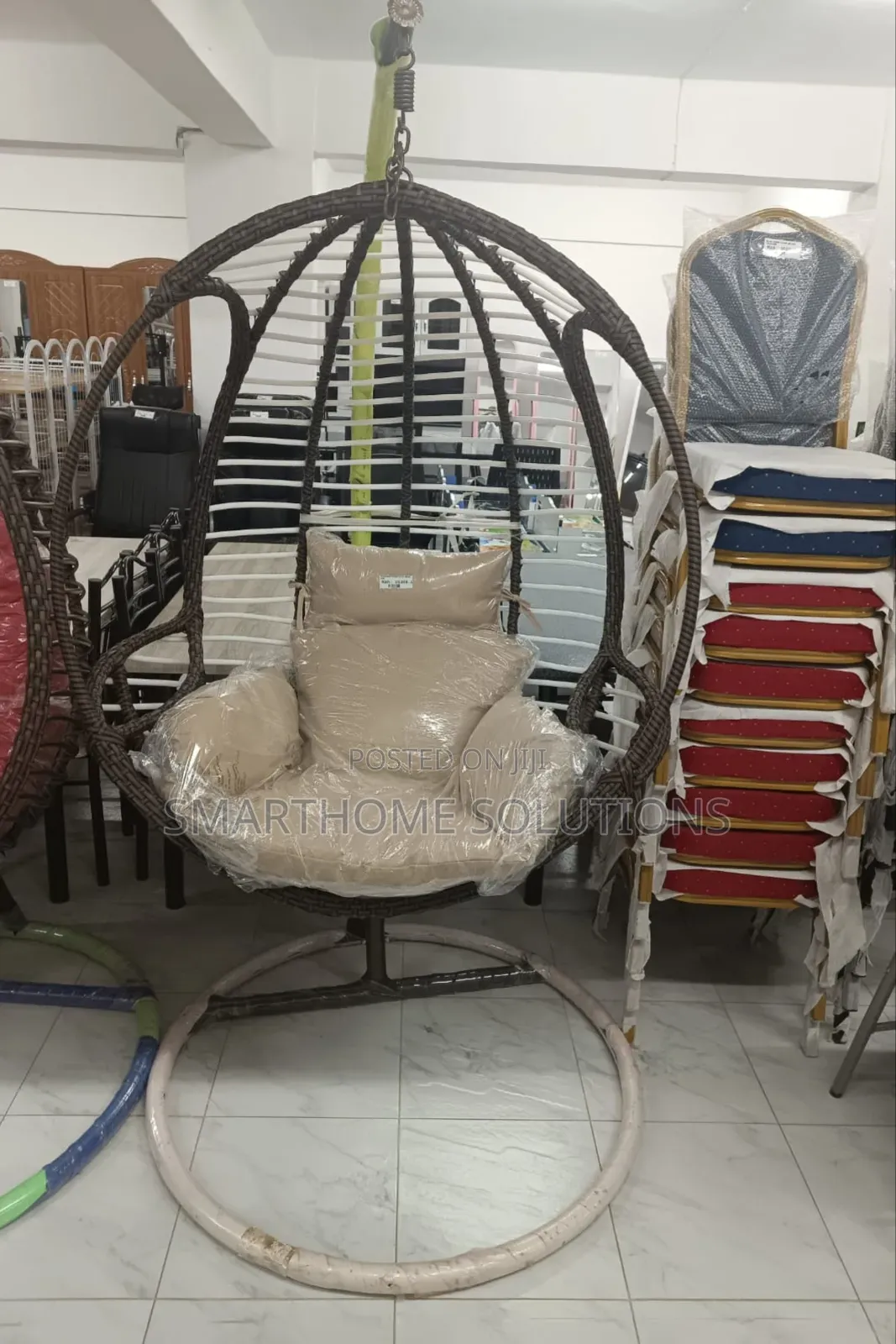 Complete Executive Outdoor Steel Frame Swing Chair