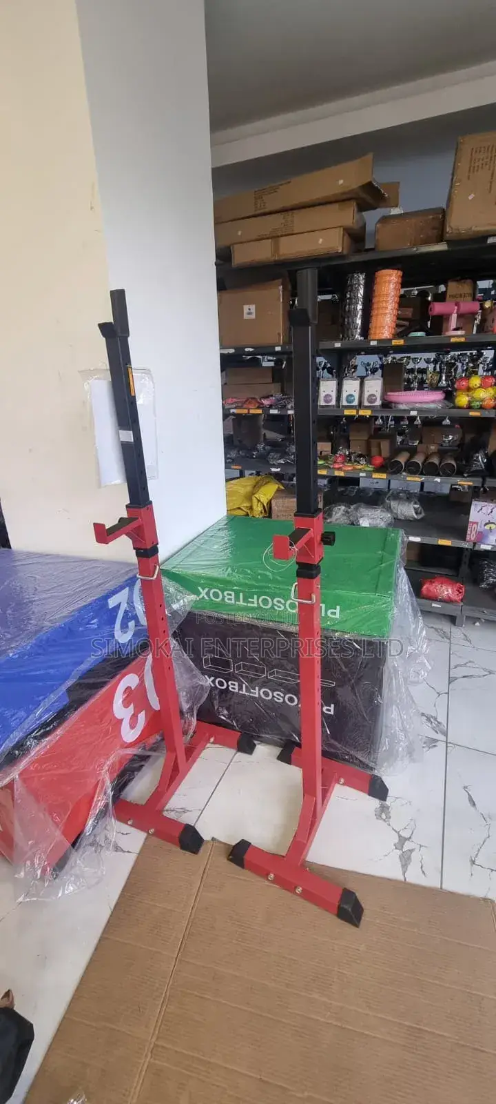 Adjustable Mobile Squat Racks
