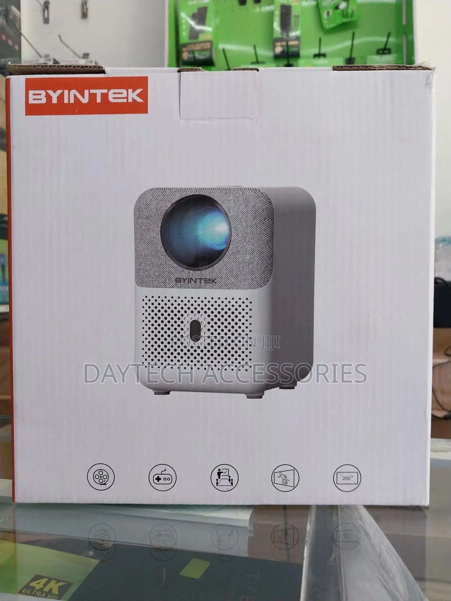 Portable Projector Byintek U4 - Smart Wifi Android 9.0.