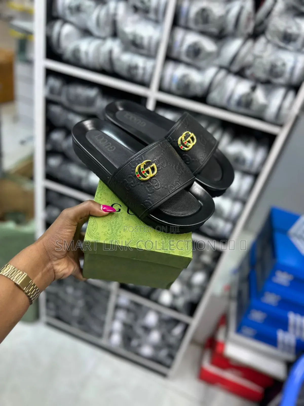 Double Sole Gucci Slides