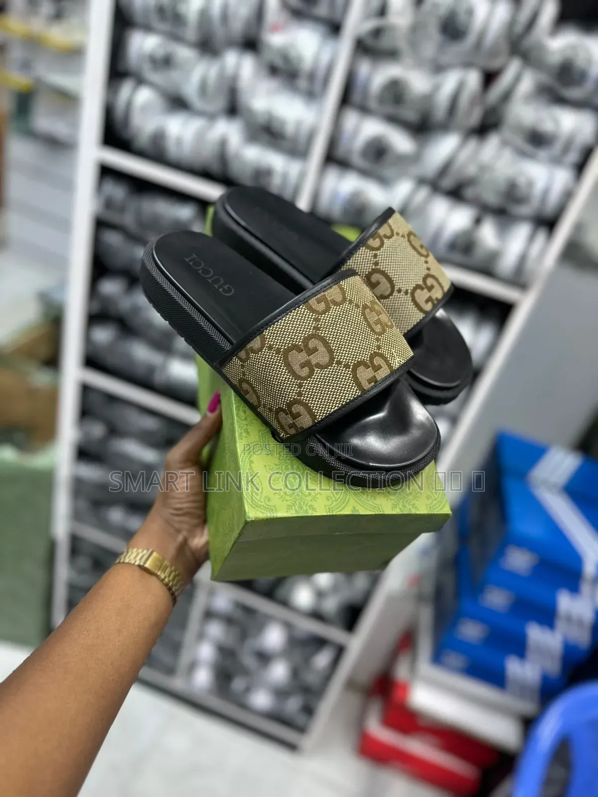 Double Sole Gucci Slides