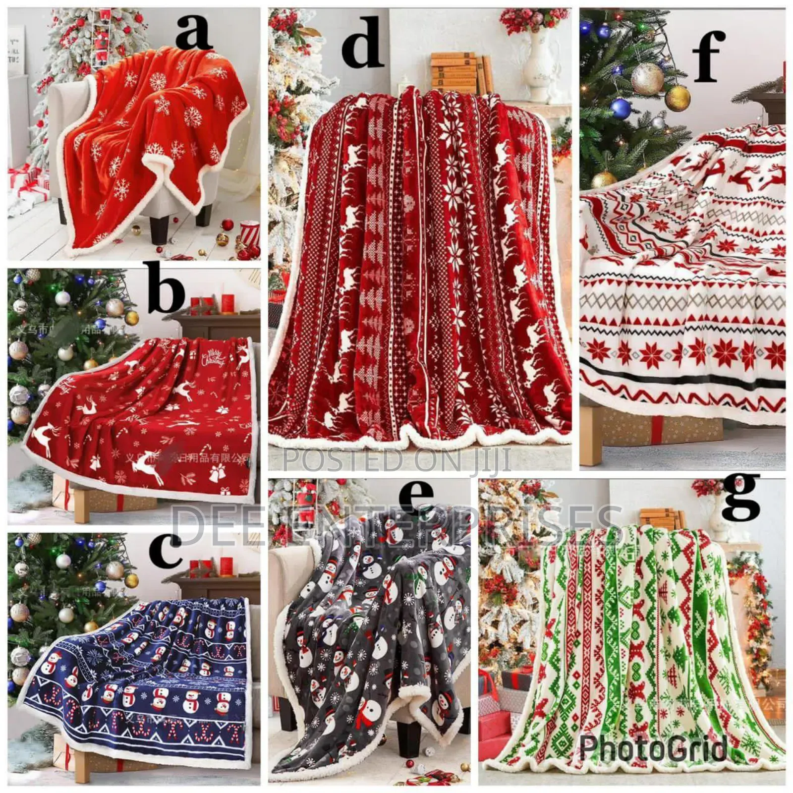 Double Layered Xmas Blanket