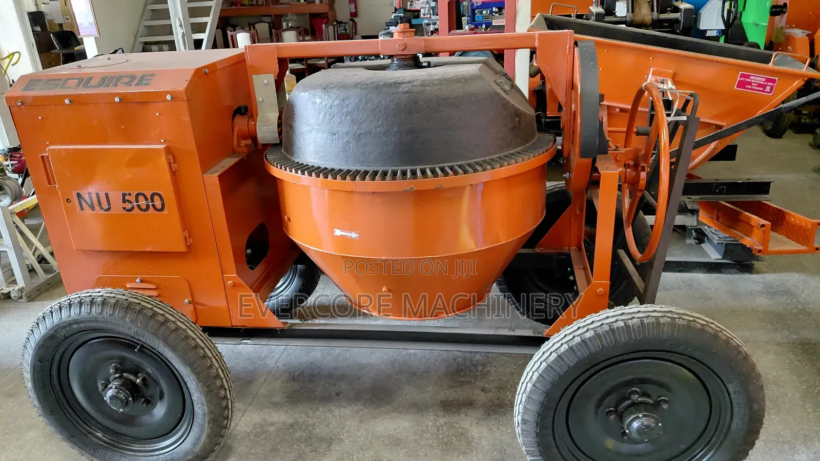 Indian Concrete Mixer 500litres Capacity