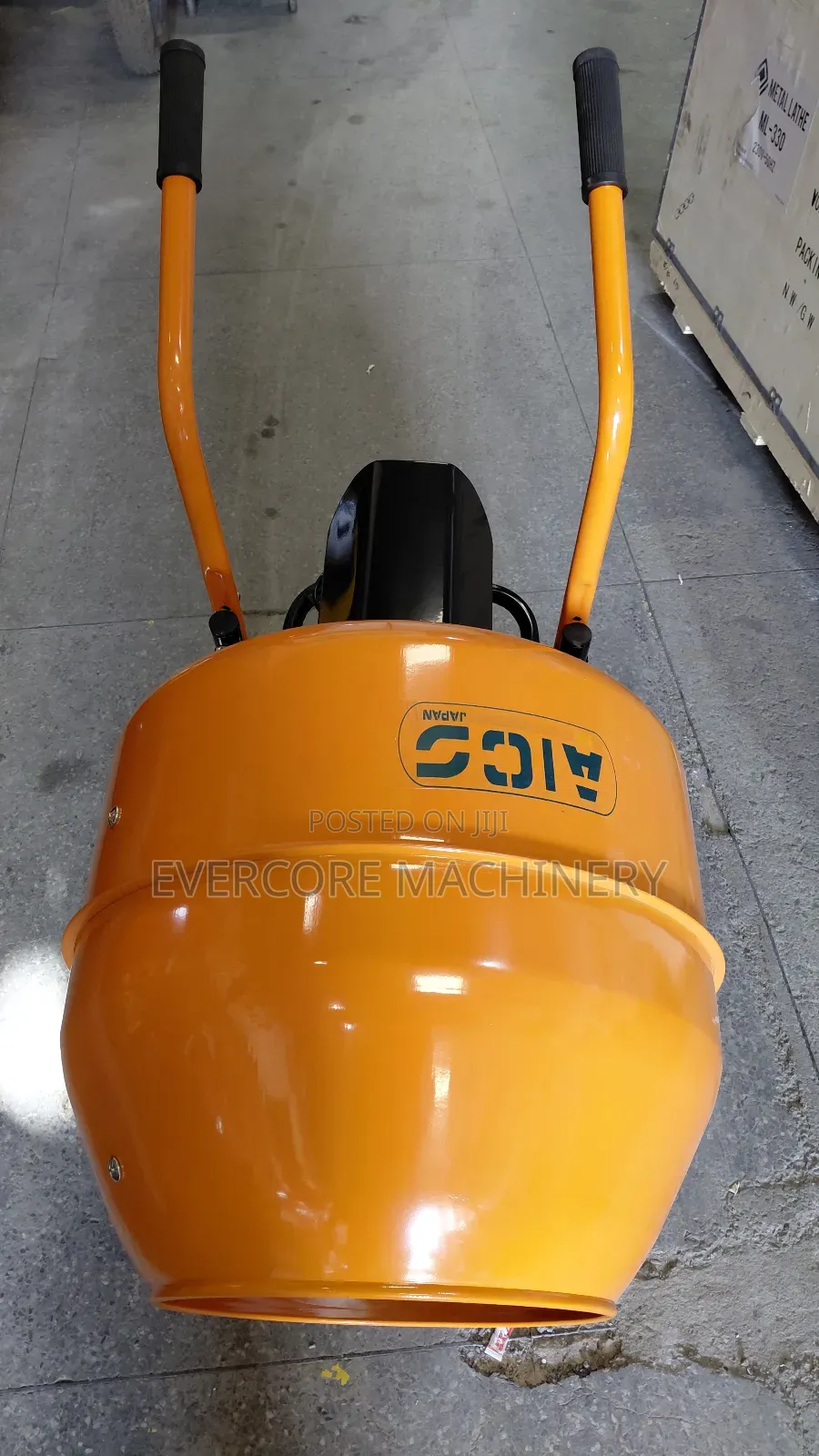 Electric 140litres Concrete Mixer Aico Japan Brand.