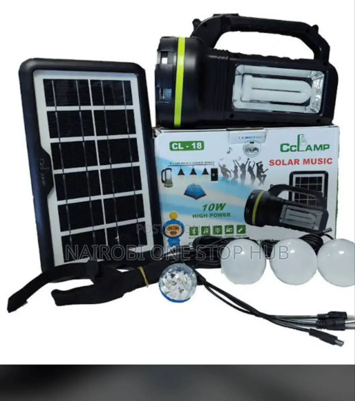 Cl-18 Solar Music Lighting System