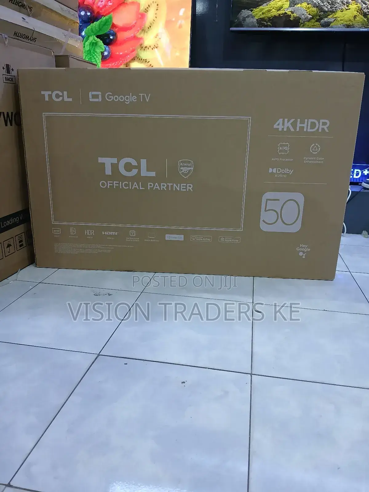 TCL 50inches 50v6c Google HDR Frameless Tv