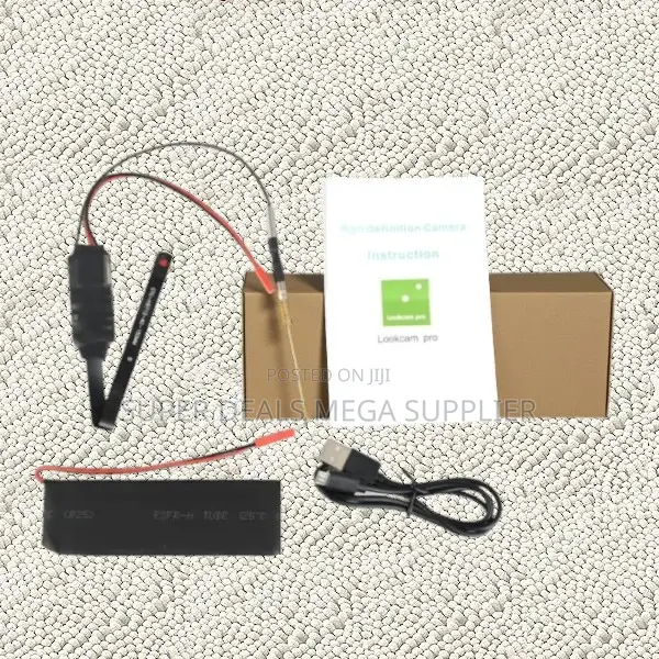 Smart Pin Hole Spy Nanny Camera 1080p Hd Wireless Indoor Security Cam