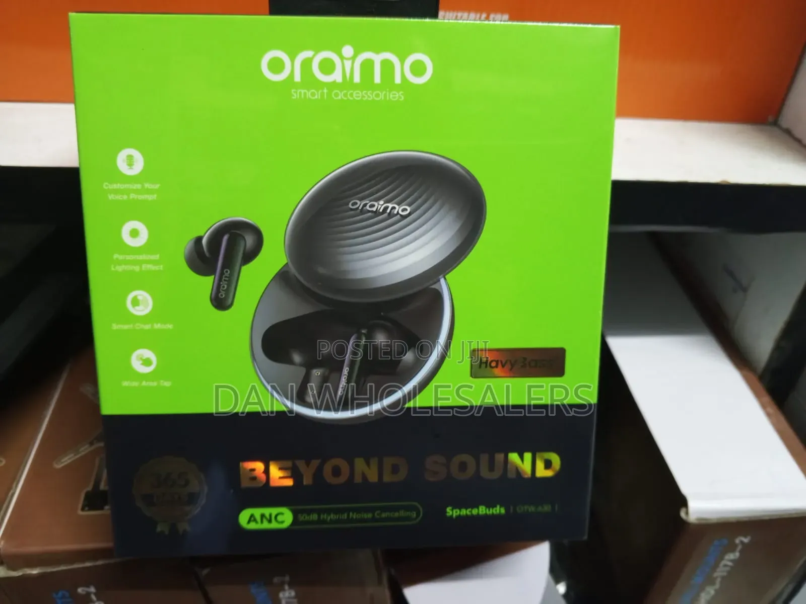 Oraimo Anc Earbuds, 50db Noise Cancel
