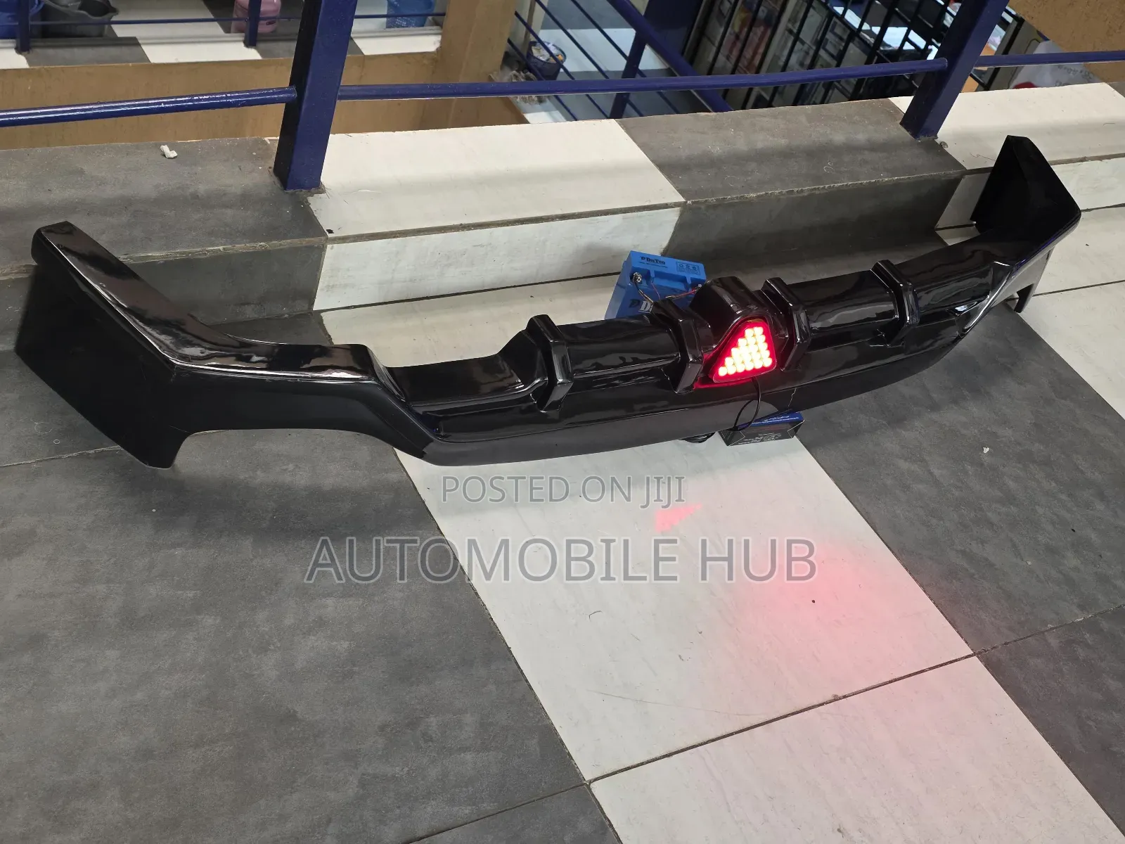 Sport Led Rear Bumper Diffuser for Honda Fit – Sleek Durable