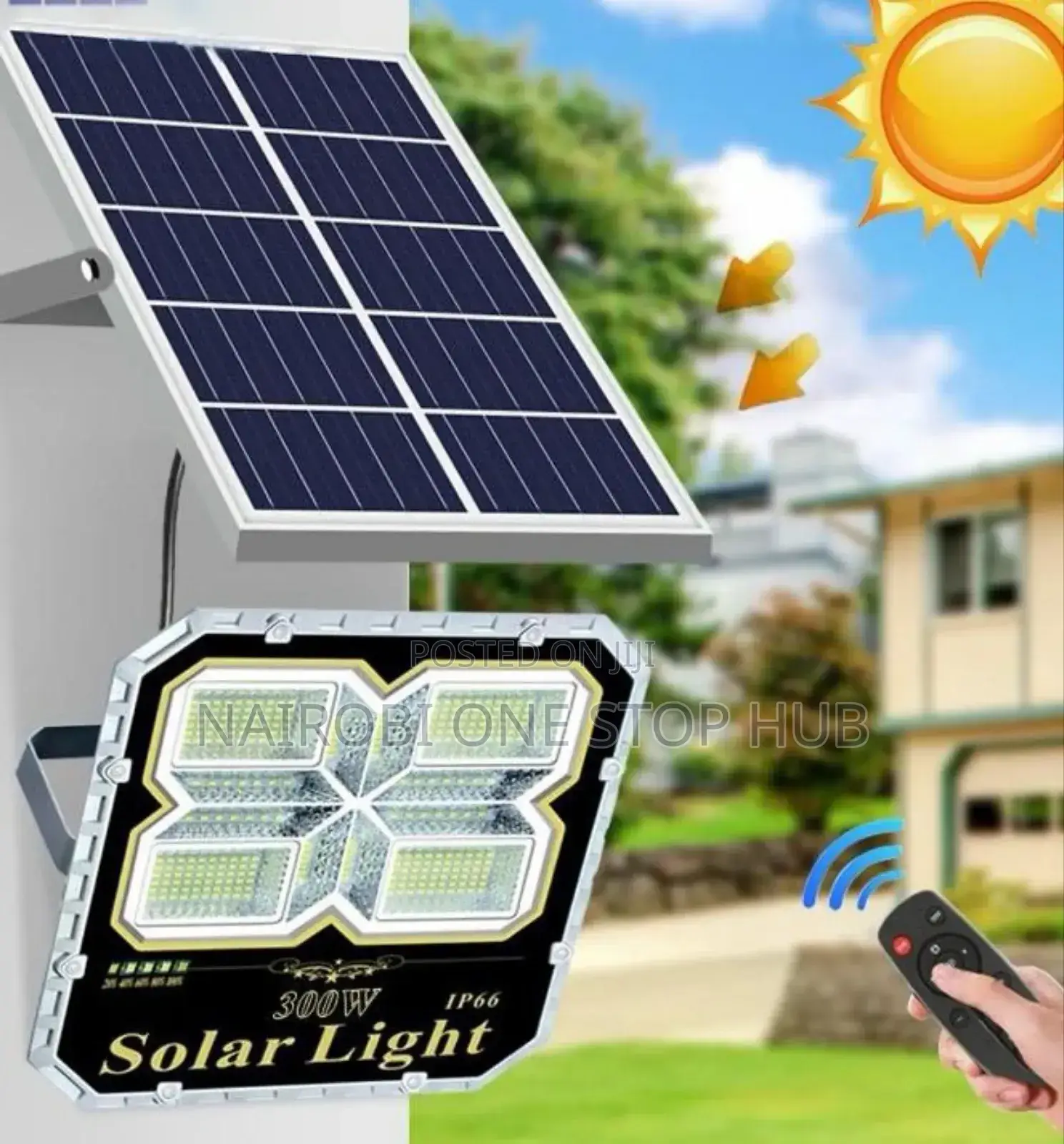 Solar-Powered Led Flood Light.300w