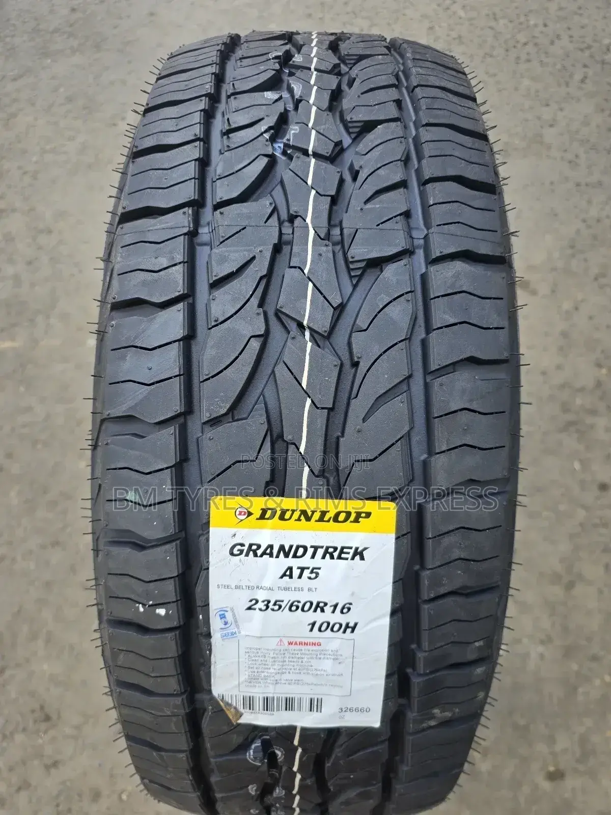 235 /60 R16 Dunlop Tyres (All Terrein)