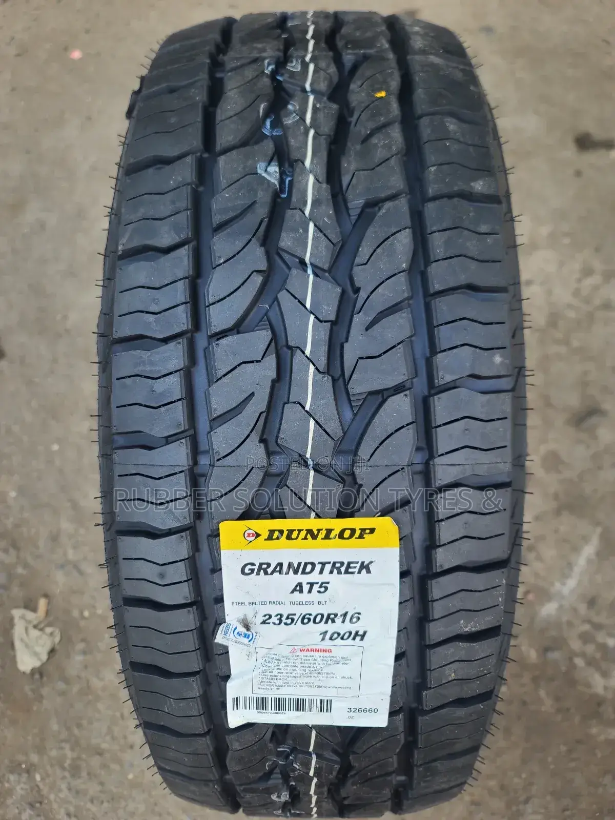 235 /60 R16 Dunlop Tyres 100h Grandtrek a/T5 All-Terrain