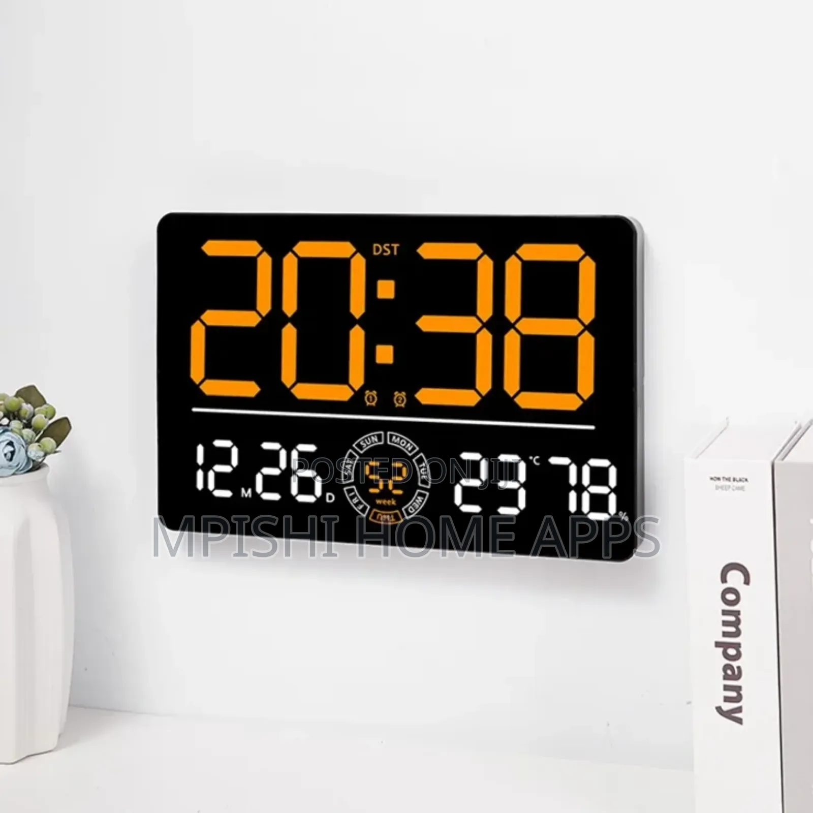 Modern Led Digital Wall Clock