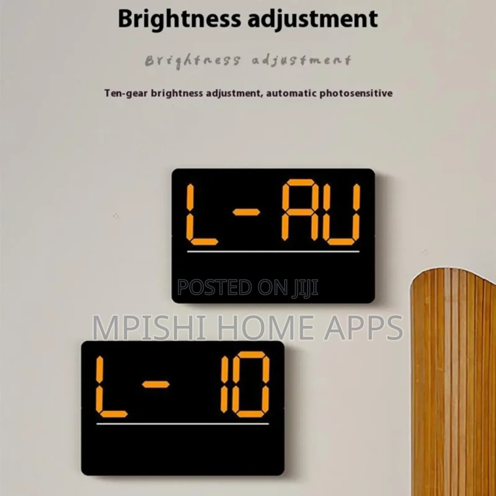 Modern Led Digital Wall Clock