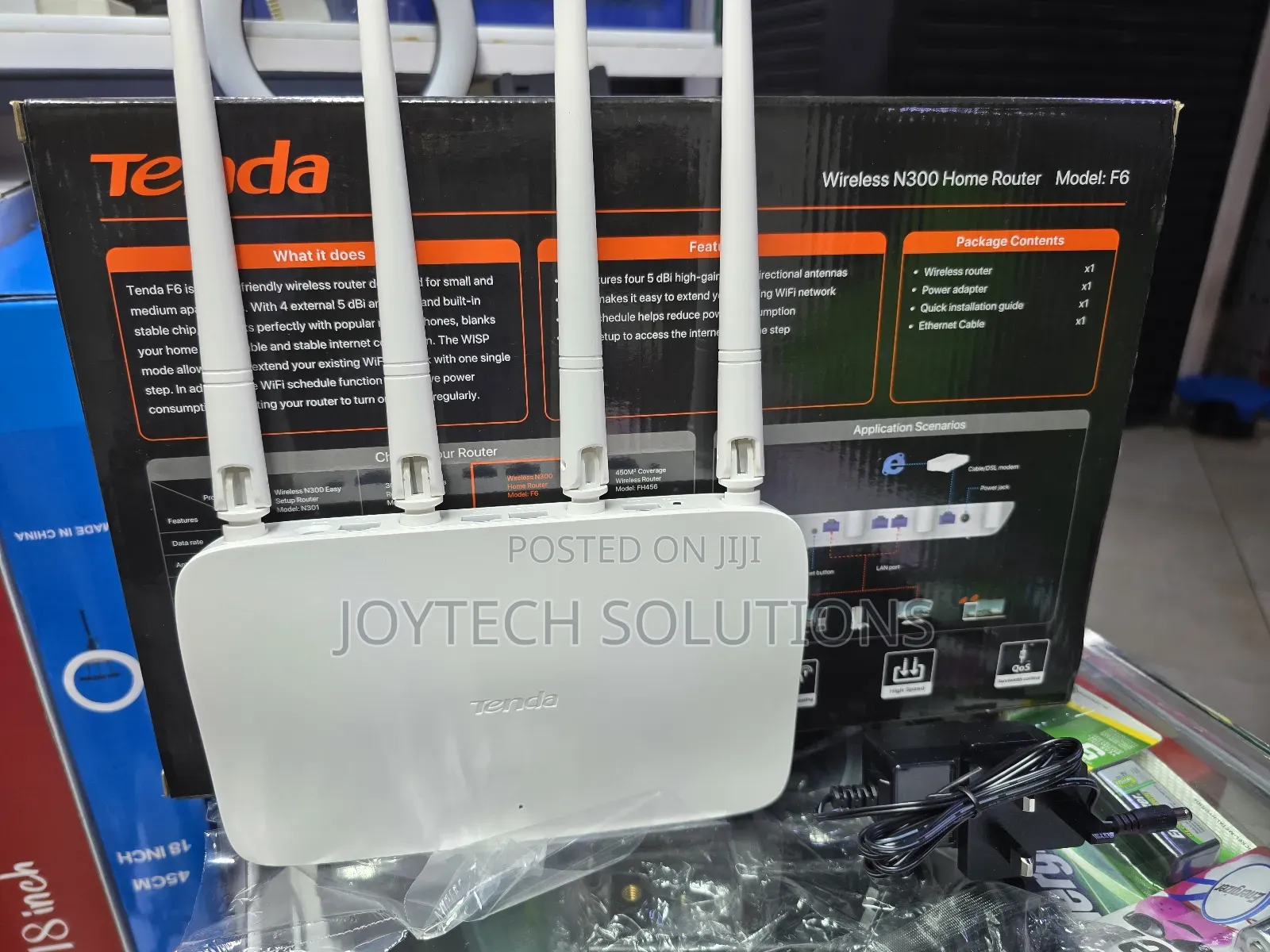 Tenda Router F6 Wireless N 300
