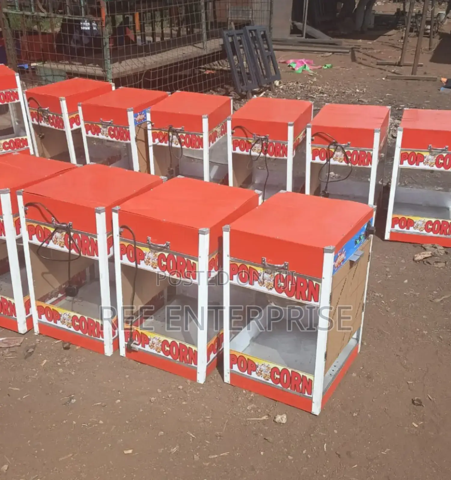 Brand New Juakali Commercial Popcorn Maker Machine