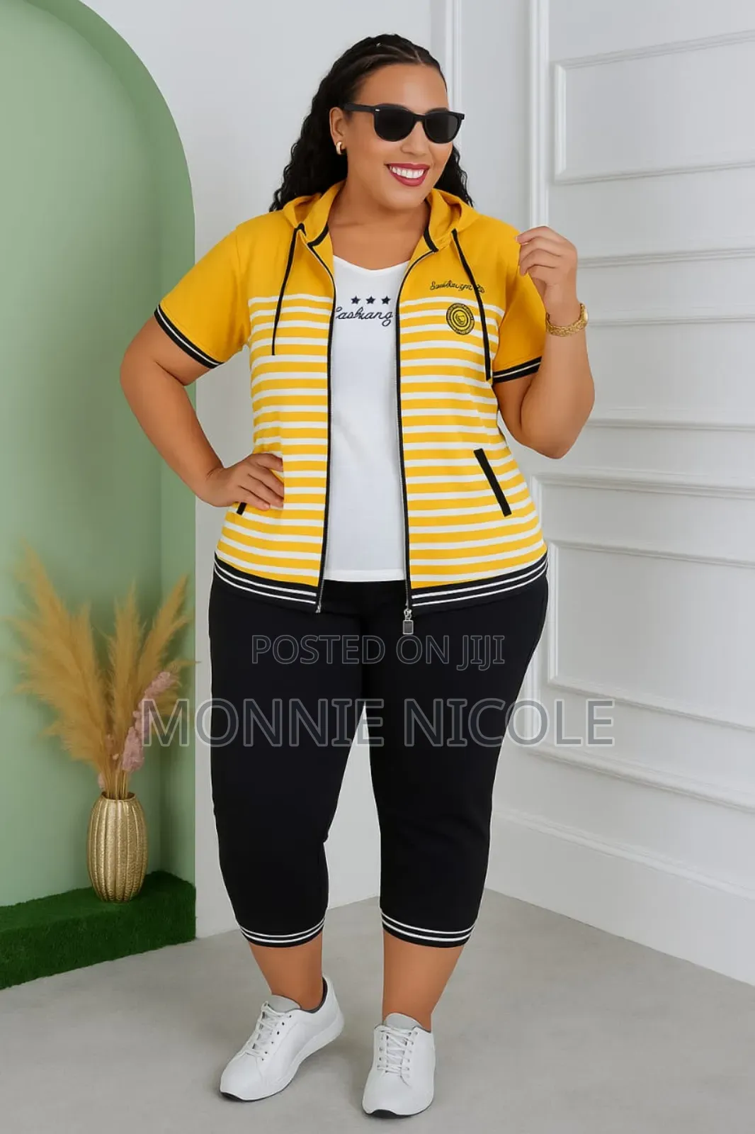 Plus Size Style Two Piece Set