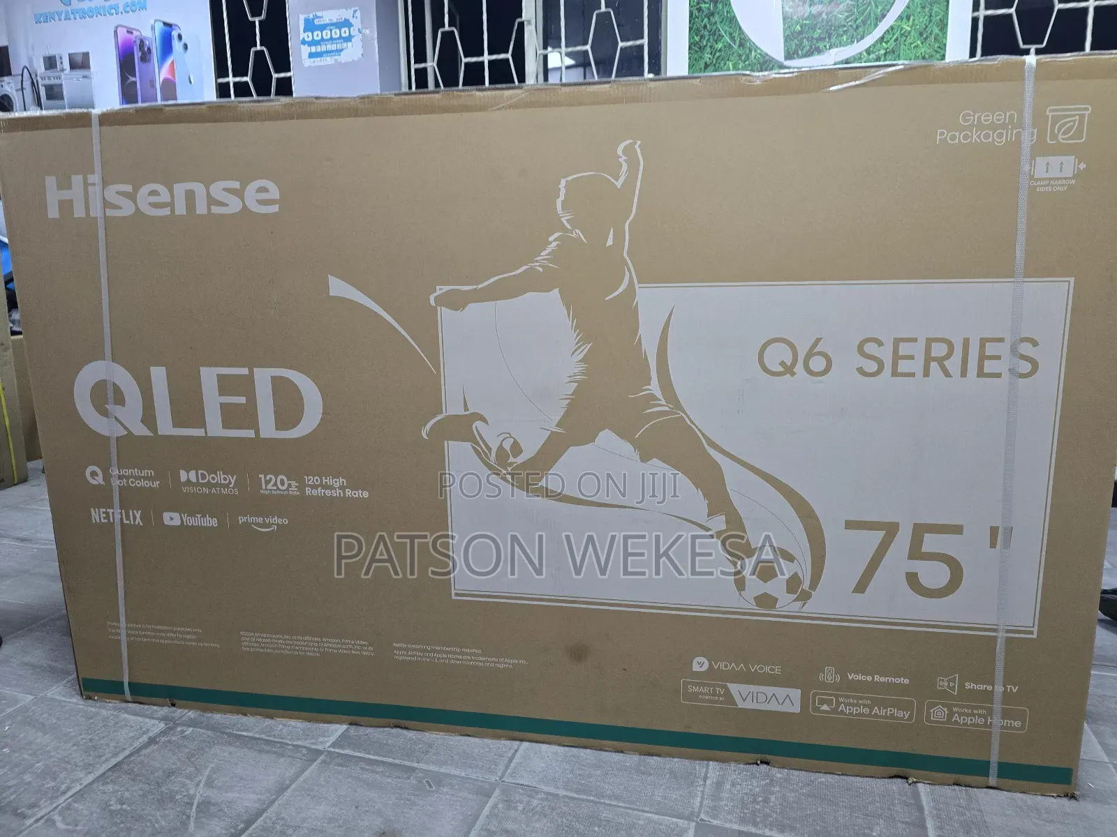 Hisense 75 Inch Qled TV Q6 Series:75q6n