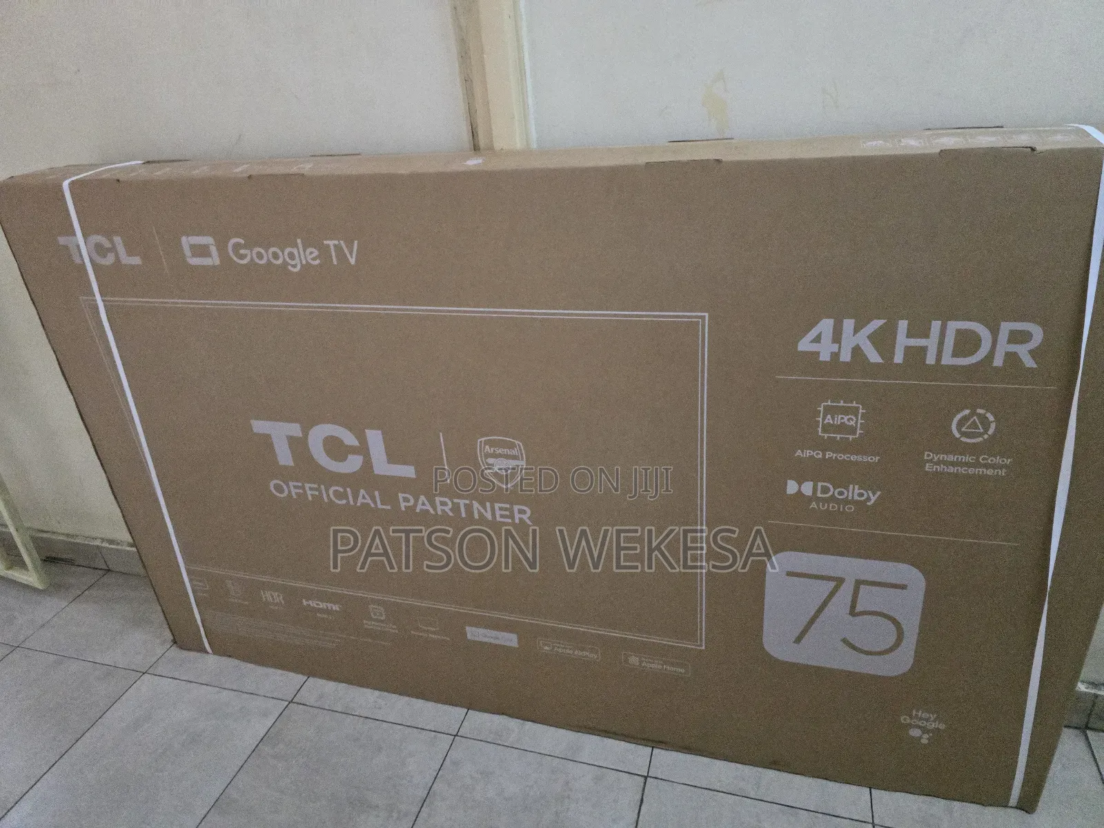 TCL V6c 75 Inch Direct Led HDR Smart TV 75v6c